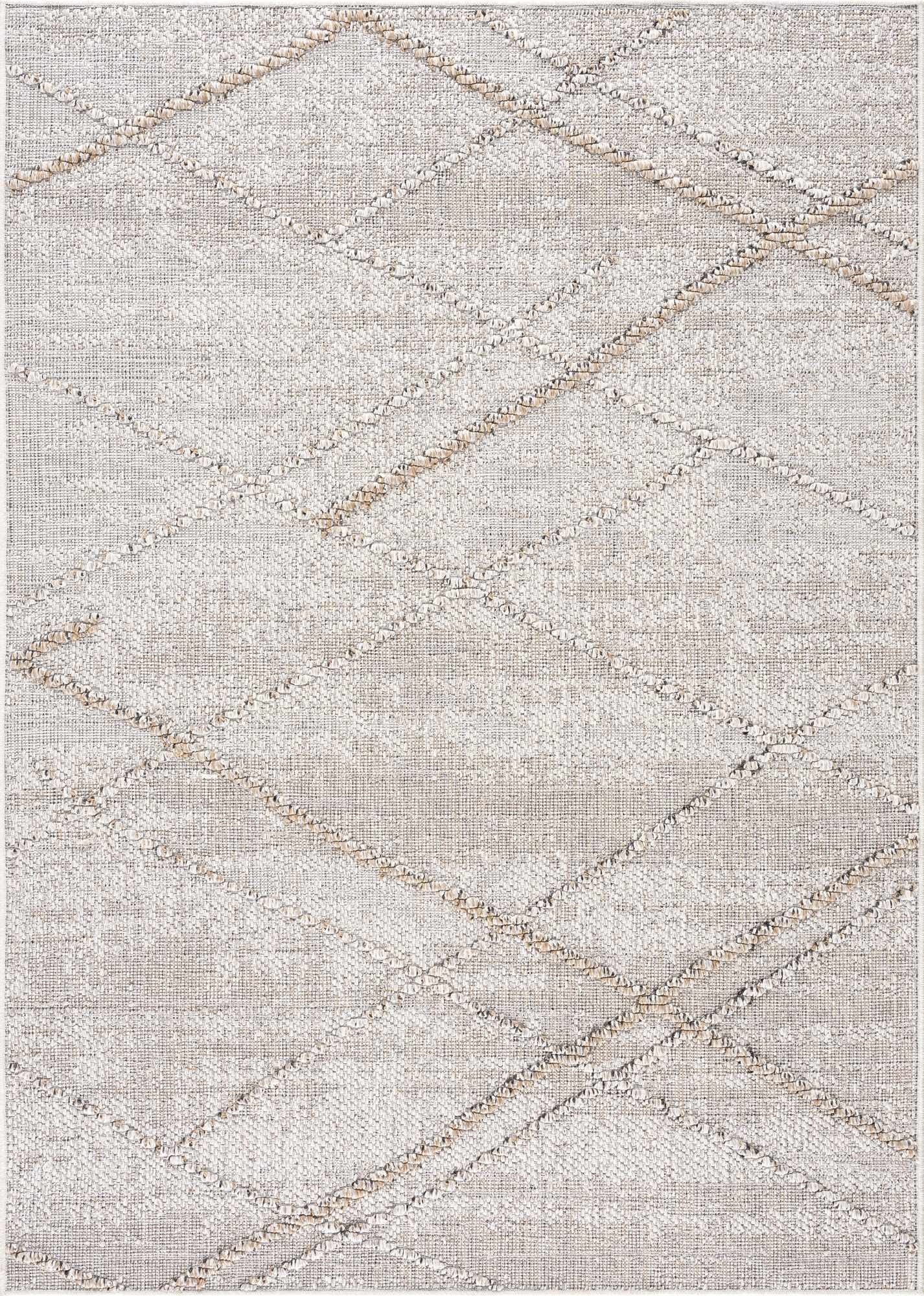 Baqer Bone & Tan Area Rug - Decor Addict, LLC