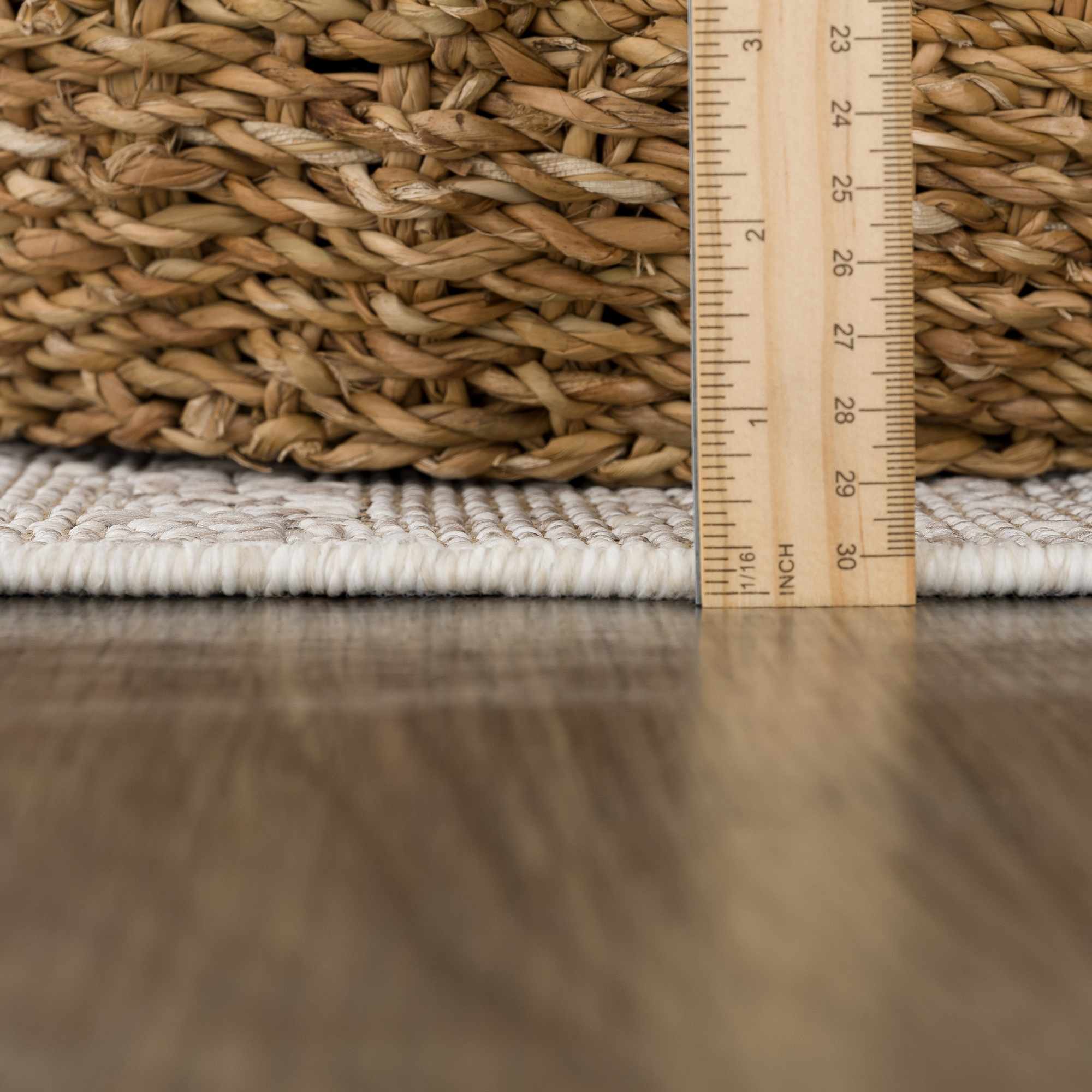 Baqer Bone & Tan Area Rug - Decor Addict, LLC