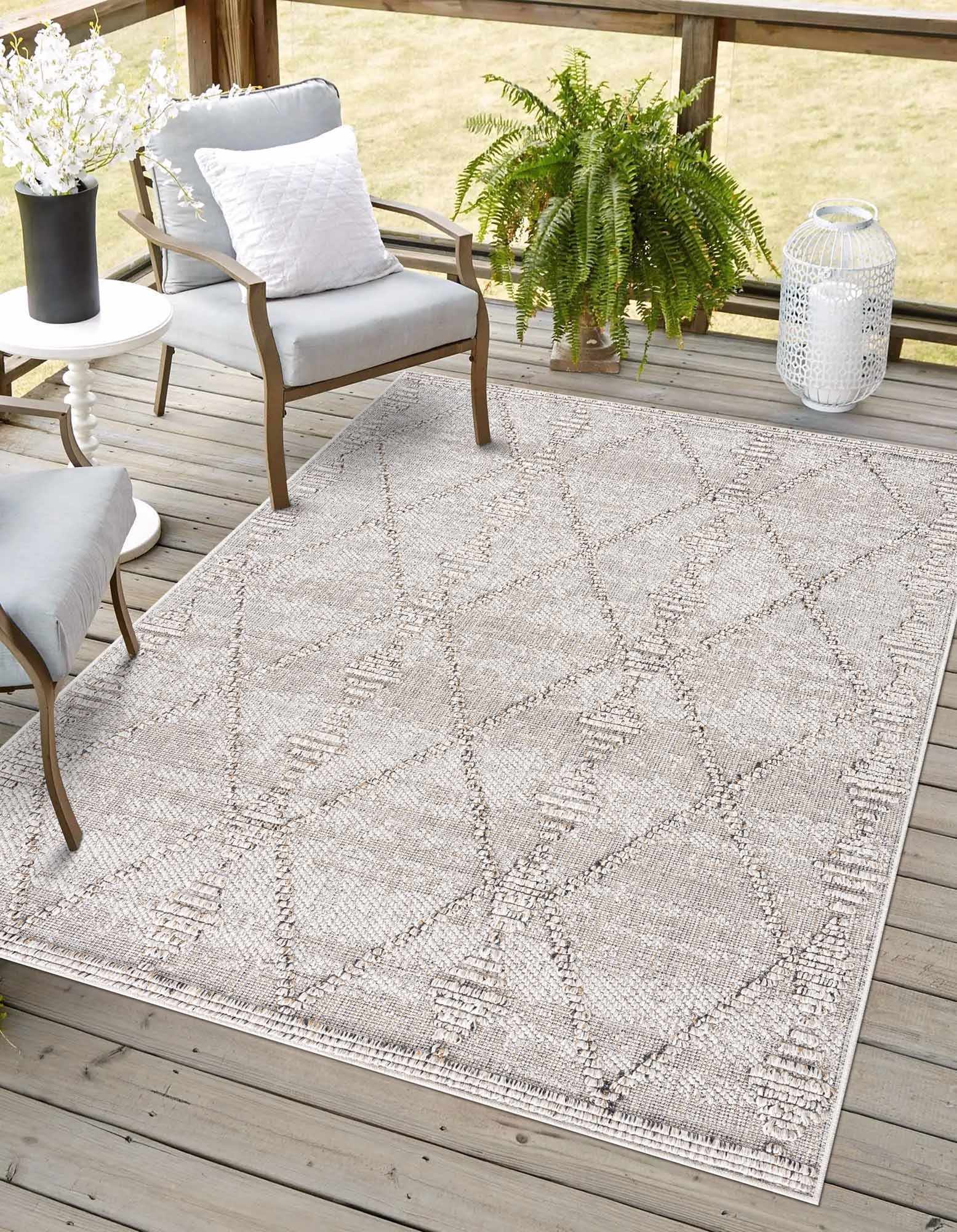 Nyla Bone Area Rug - Decor Addict, LLC