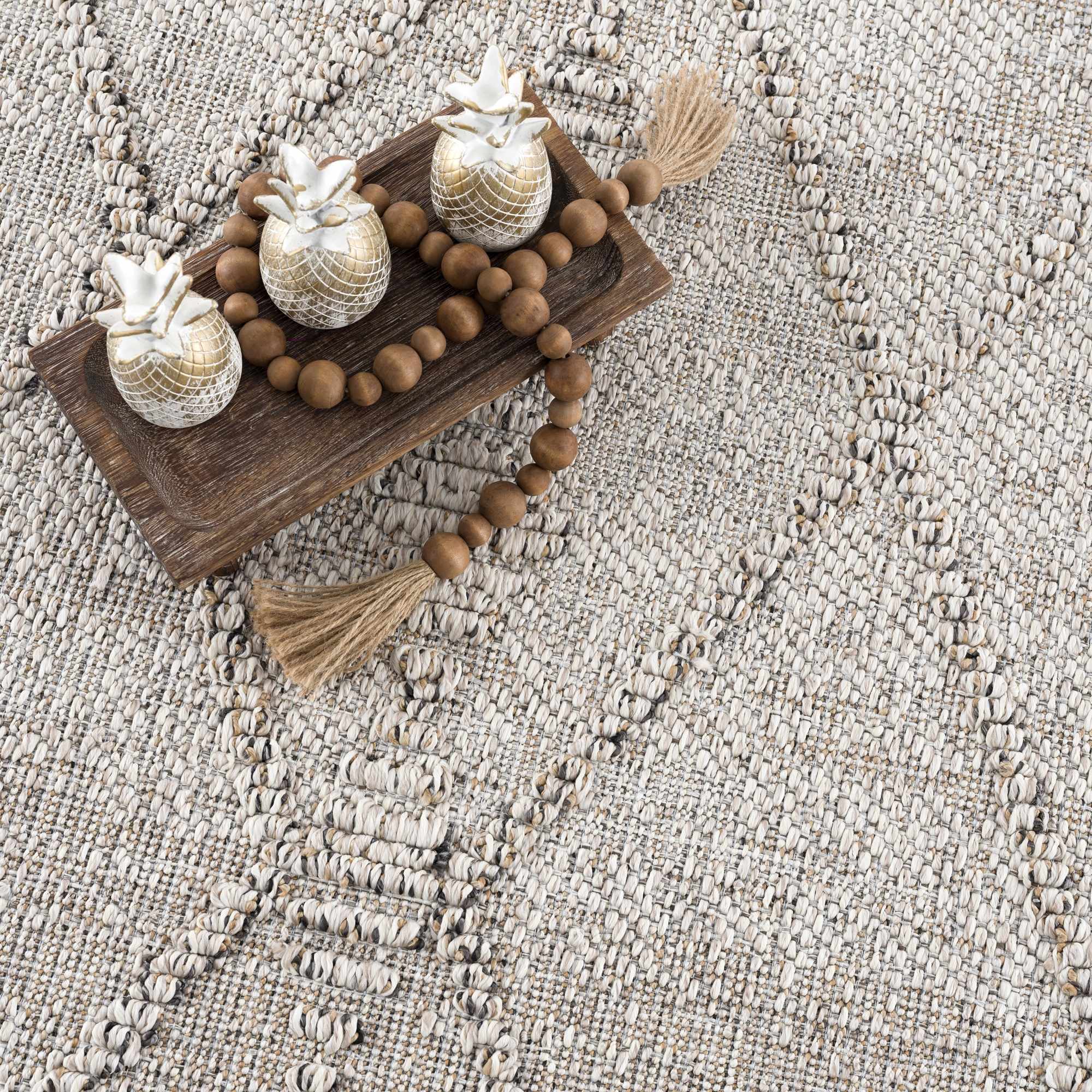 Nyla Bone Area Rug - Decor Addict, LLC