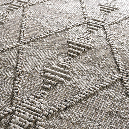 Nyla Bone Area Rug - Decor Addict, LLC