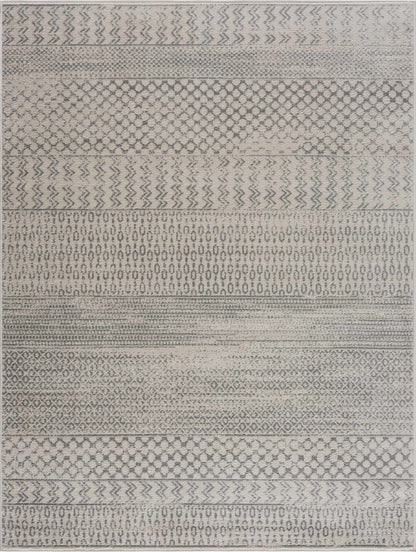 Tigri Aztec Ivory & Gray 2318 Area Rug - Decor Addict, LLC