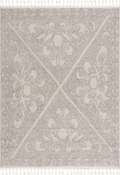 Birdwood Cream & Brown Area Rug - Decor Addict, LLC