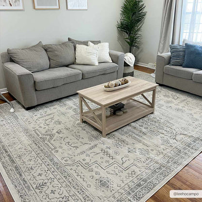 Tigried Ivory & Gray 2323 Area Rug - Decor Addict, LLC