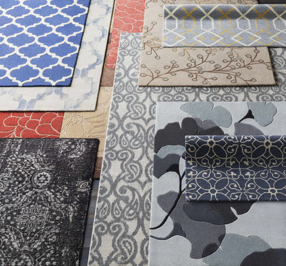 Elsu Beige&Gray Wool Rug - Decor Addict, LLC