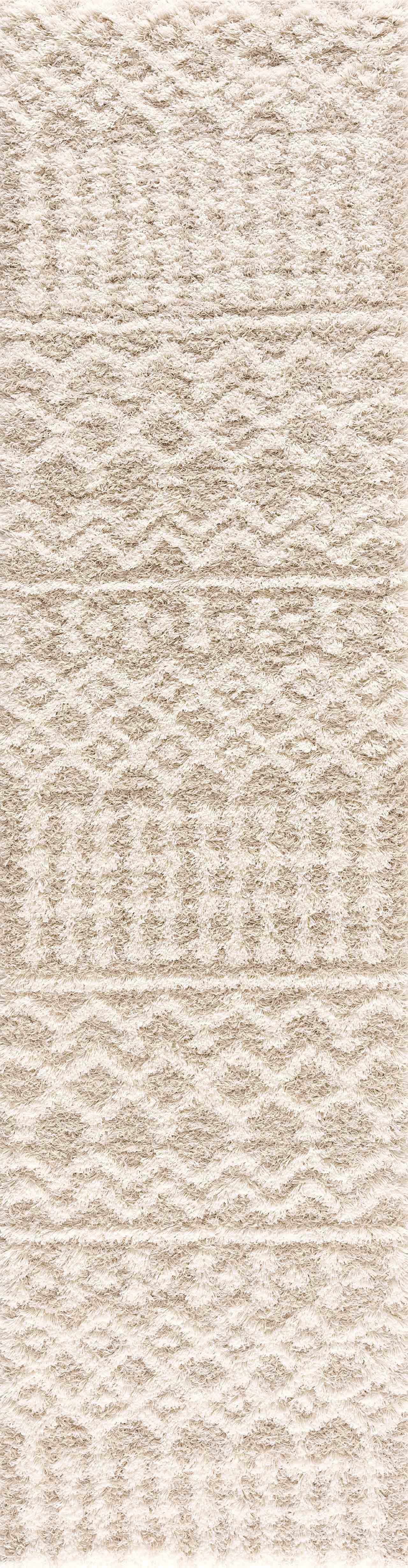 Prompton Cream Plush Area Rug - Decor Addict, LLC