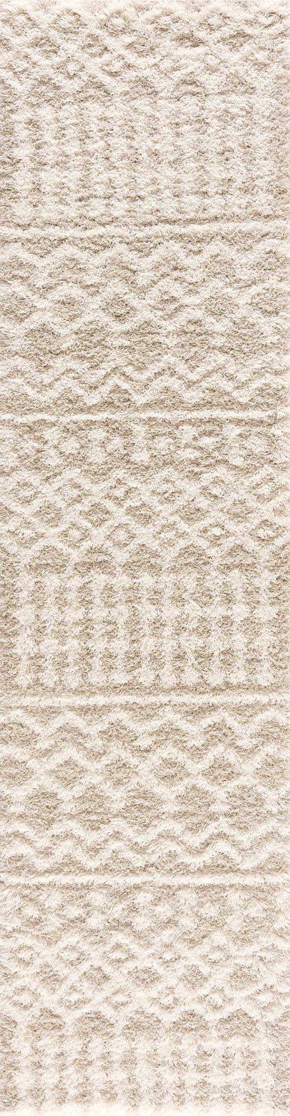 Prompton Cream Plush Area Rug - Decor Addict, LLC