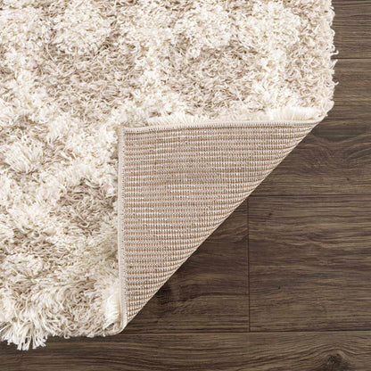 Prompton Cream Plush Area Rug - Decor Addict, LLC