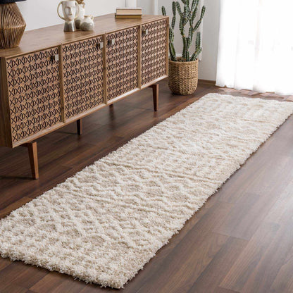 Prompton Cream Plush Area Rug - Decor Addict, LLC