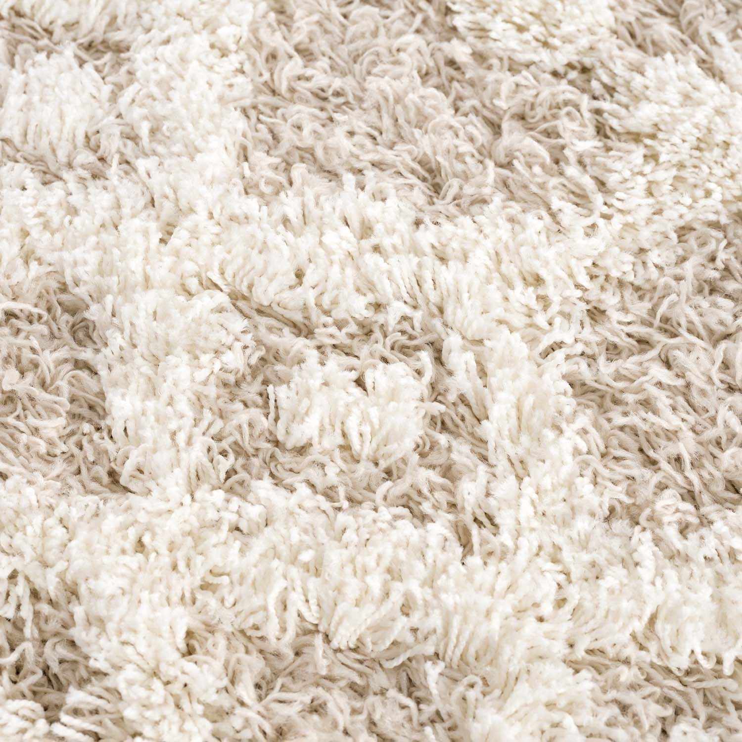Prompton Cream Plush Area Rug - Decor Addict, LLC