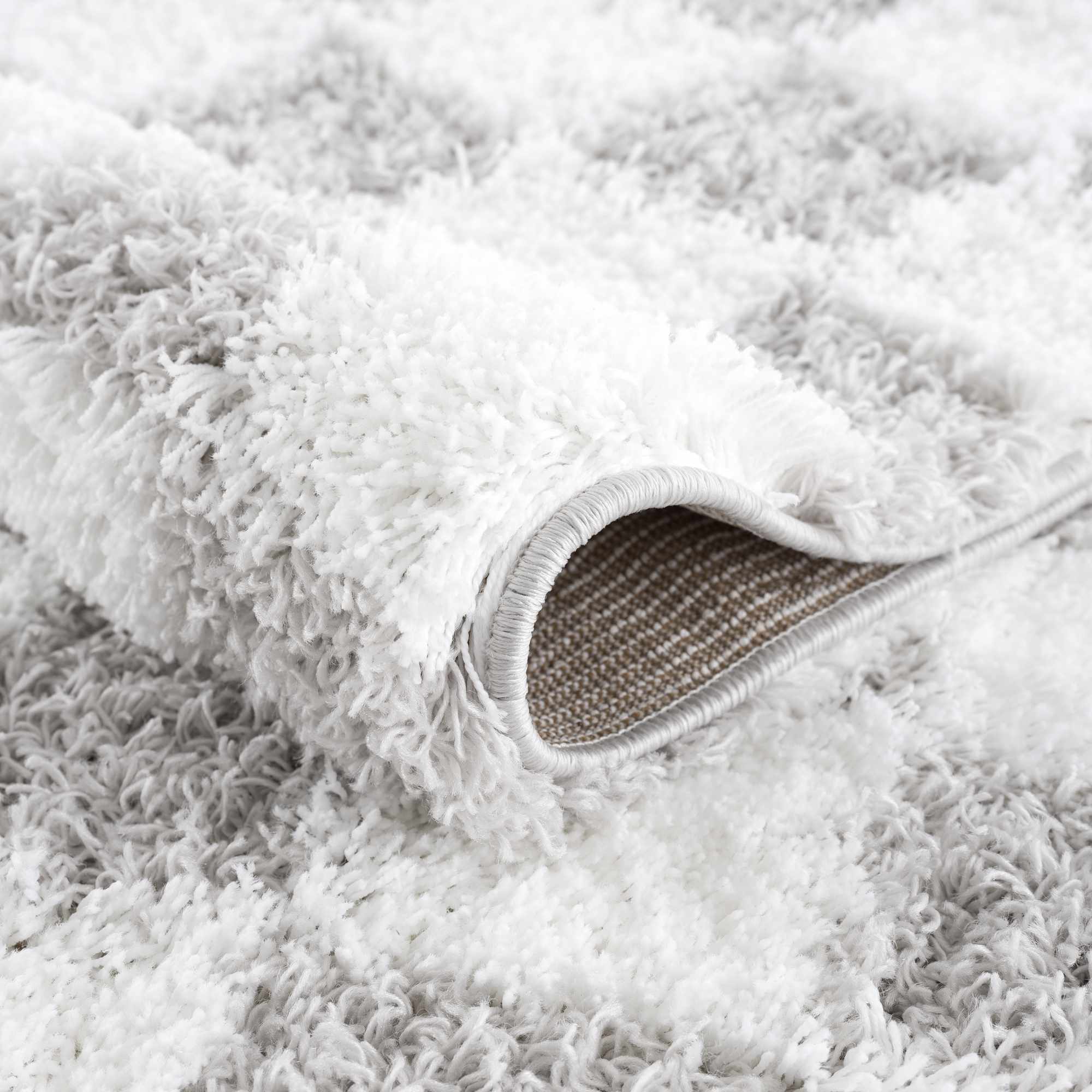 Atira Gray Checkered Area Rug - Decor Addict, LLC