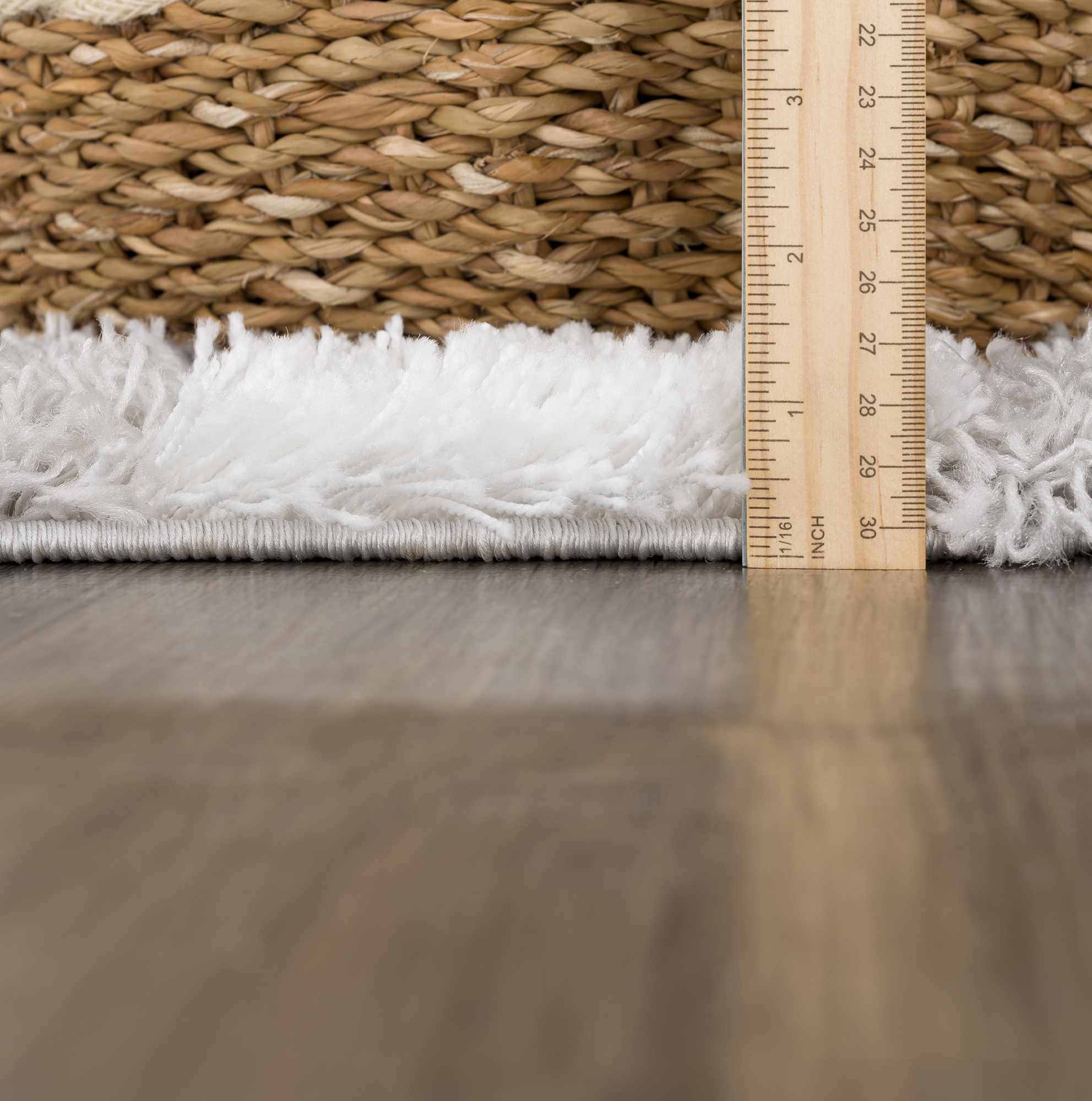 Atira Gray Checkered Area Rug - Decor Addict, LLC