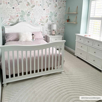 Deron White Washable Area Rug - Decor Addict, LLC