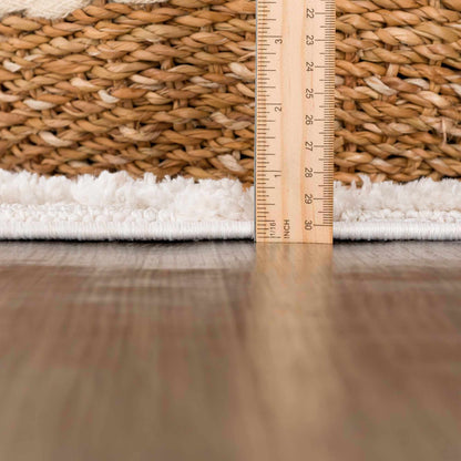 Rosales Cream High&Low Area Rug - Decor Addict, LLC