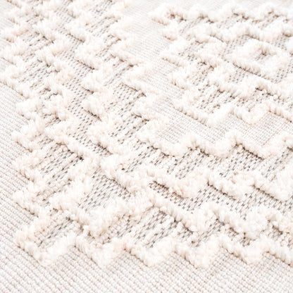 Rosales Cream High&Low Area Rug - Decor Addict, LLC