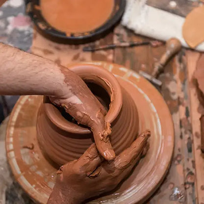 Traditional hoop vase.: L - Decor Addict, LLC