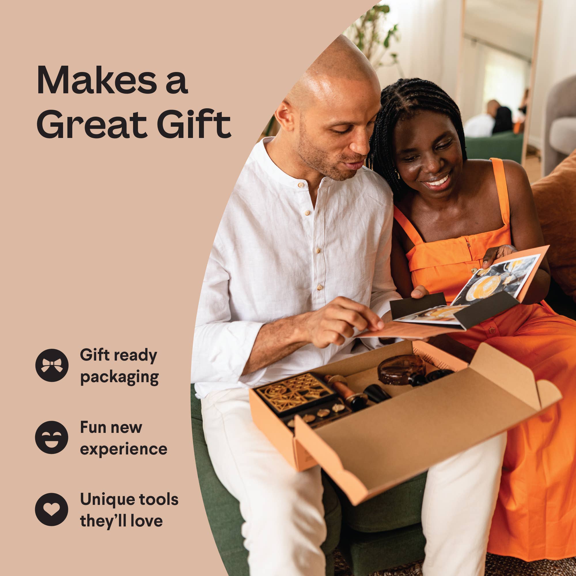 Whiskey Cocktail Kit Gift for Men Alcohol Cocktail Recipe - Decor Addict, LLC