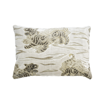 Albany Lumbar Pillow: Cloud / 12" x 24" - Decor Addict, LLC