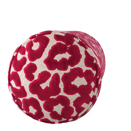 Elvira Neckroll Pillow: Beige - Decor Addict, LLC