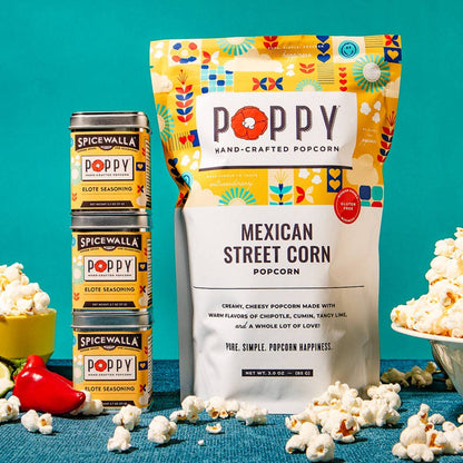 Poppy Handcrafted Popcorn's Elote Seasoning - Decor Addict, LLC