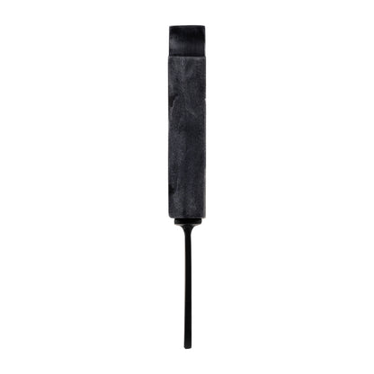 Metal/marble,13",bitten Popsicle Deco,black - Decor Addict, LLC