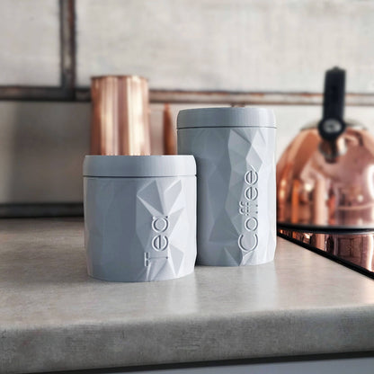 Coffee & Tea Canister: Stoney Creek / Tea - Decor Addict, LLC