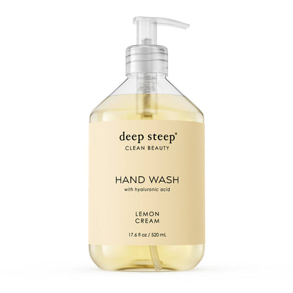 Argan Oil Liquid Hand Wash - Lemon Cream 17.6oz - Decor Addict, LLC