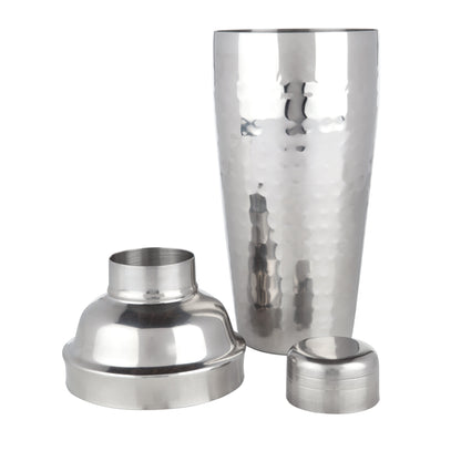 Irving Stainless Steel Hammered Cocktail Shaker - Decor Addict, LLC