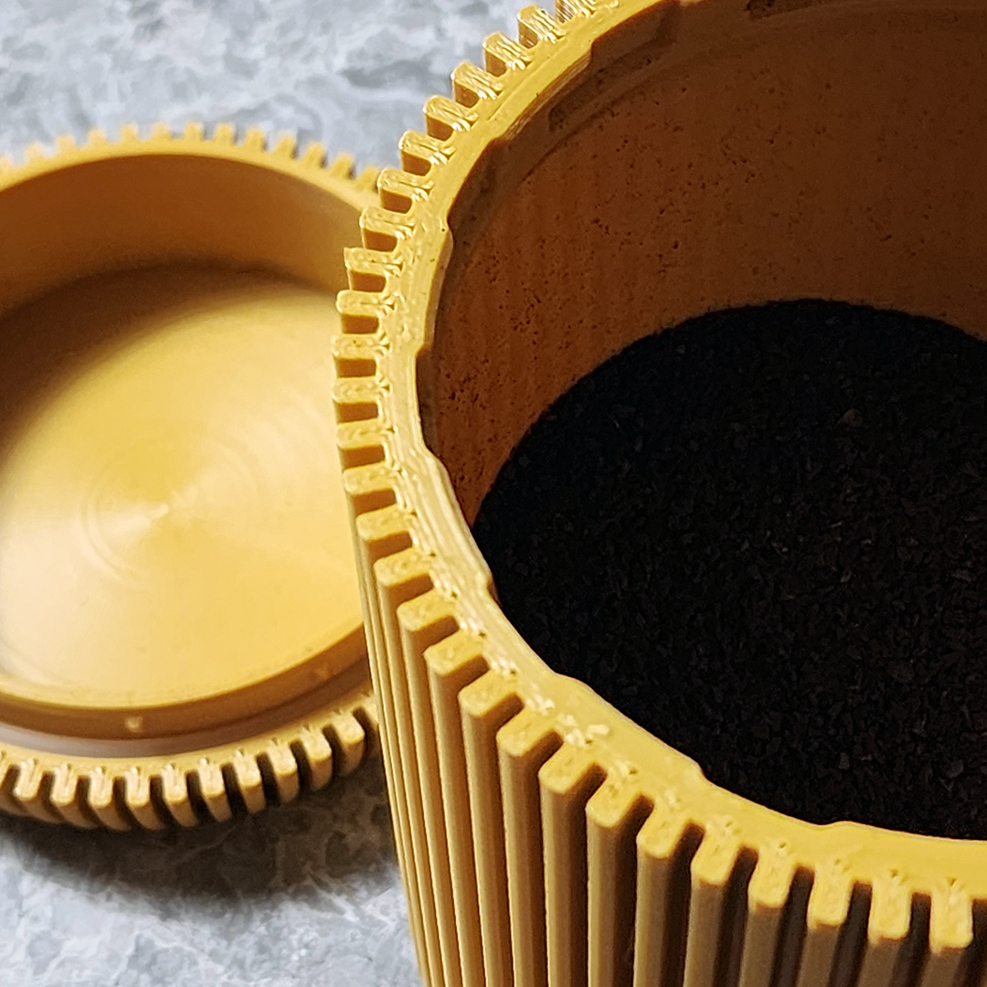 [PODLY] Air-lock Canisters (100mm dia.): Desert Grass / 150mm - Decor Addict, LLC