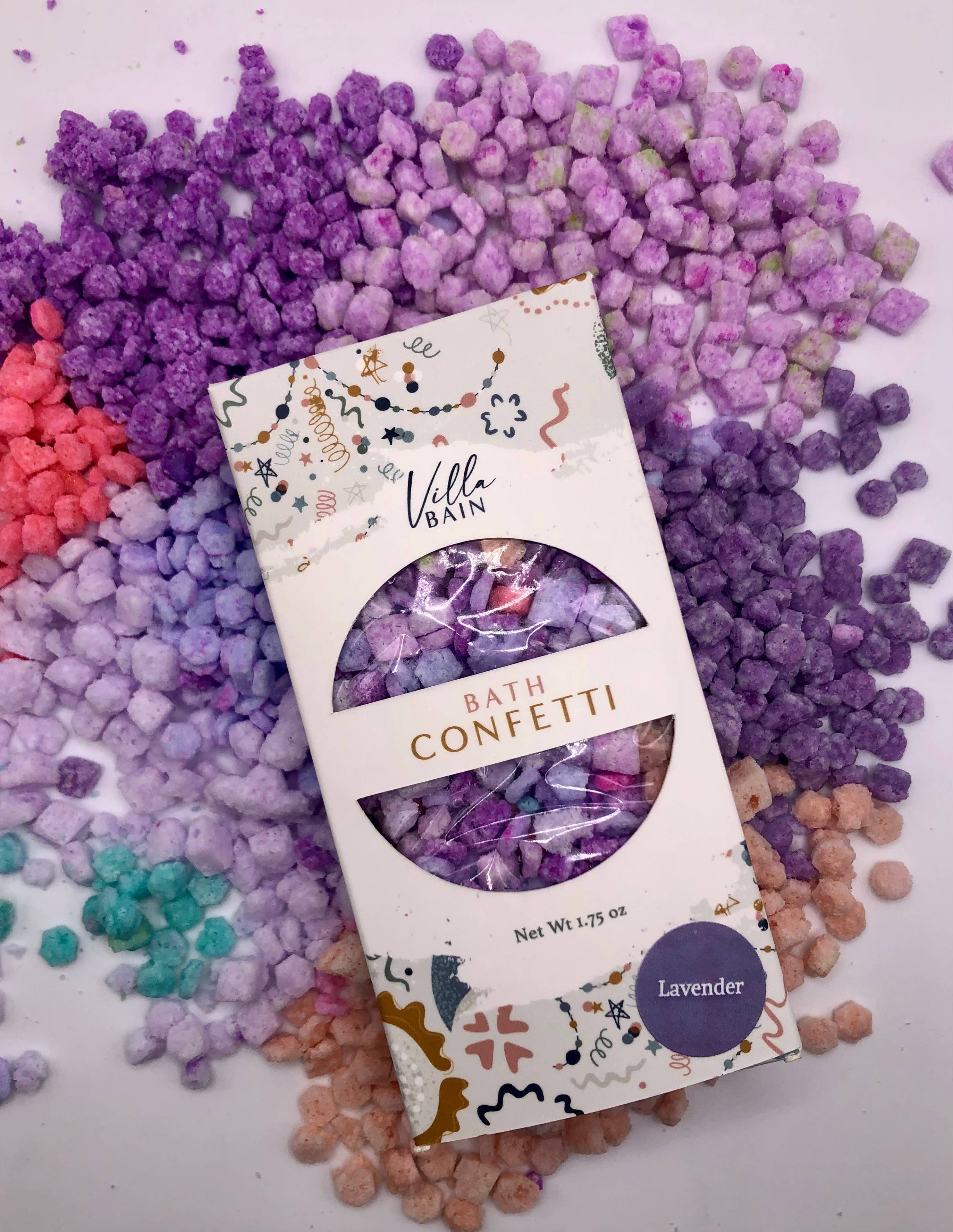 Lavender Bath Confetti - Decor Addict, LLC