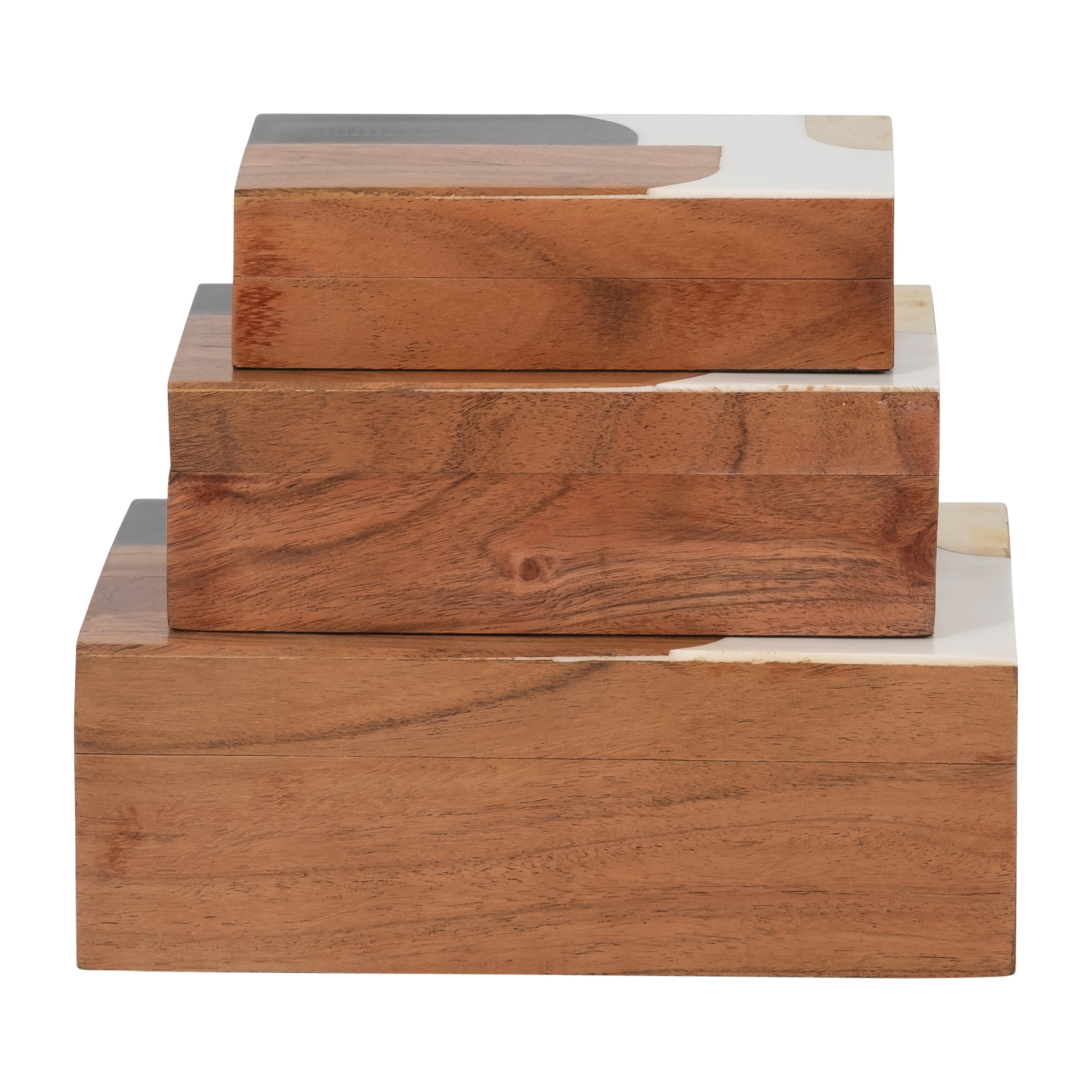 Resin Mid-century Boxes - Thumbnail 3