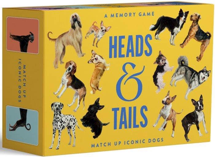 Heads & Tails: Dog Memory Game - Decor Addict, LLC