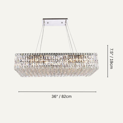 Aalok Linear Chandelier - Decor Addict, LLC