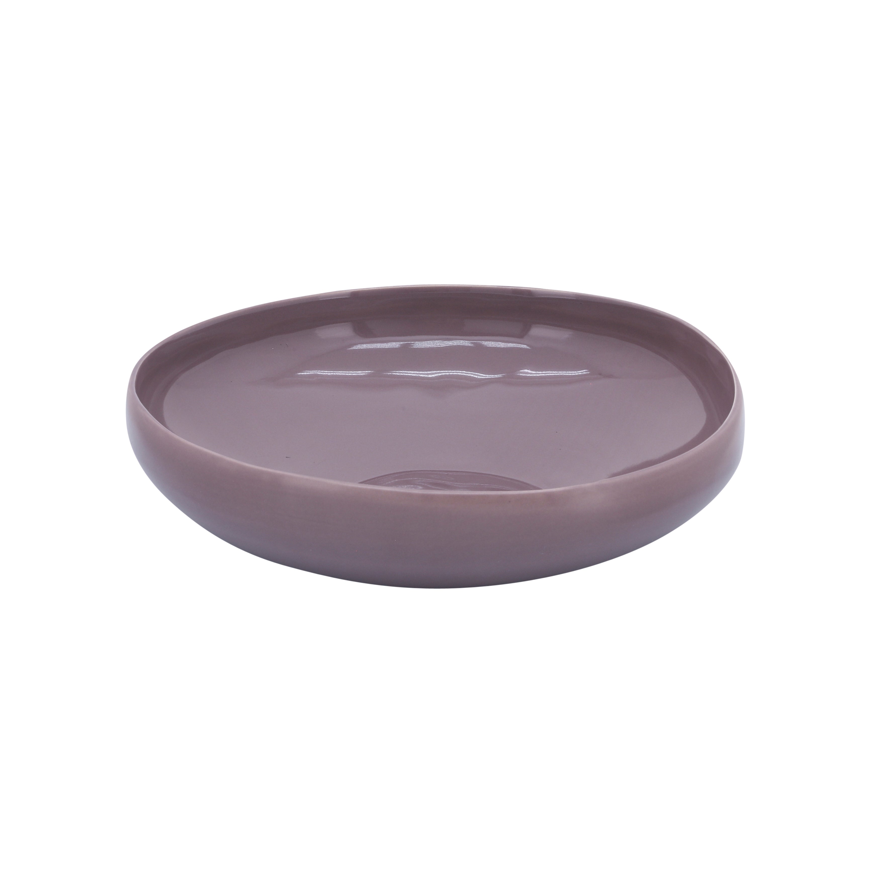 S/2 Organic Bowls 12/15", Lavander - Decor Addict, LLC