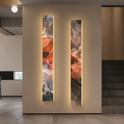 Ablaze Iron Illuminated Art - Decor Addict, LLC