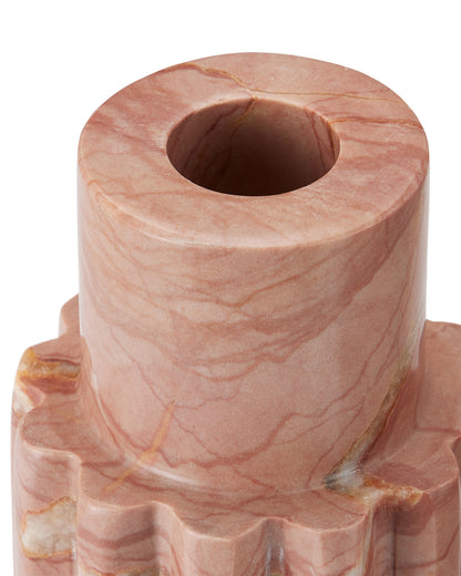 Penrose Pink Candle Holder, Set of 2 by Currey & Company