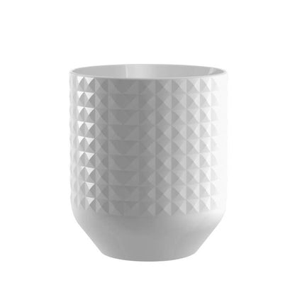 Diamond Countertop Canister Ceramic 50% off: Medium Canister 6"x6.5" - Decor Addict, LLC