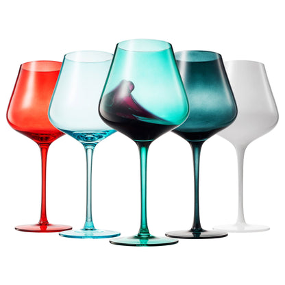 City of Bondi Beach, Australia, Wine Glasses | 5 Set, 20 OZ - Decor Addict, LLC