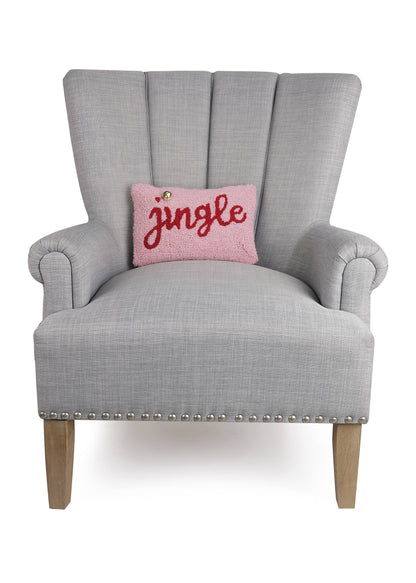 Jingle w/Bell Hook Pillow - Decor Addict, LLC