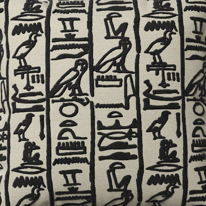 Ramesses Throw Pillow: Tan / 26" x 26" - Decor Addict, LLC