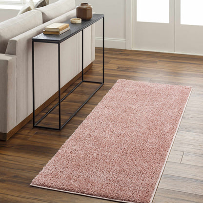 Judy Pink Washable Plush Rug - Decor Addict, LLC