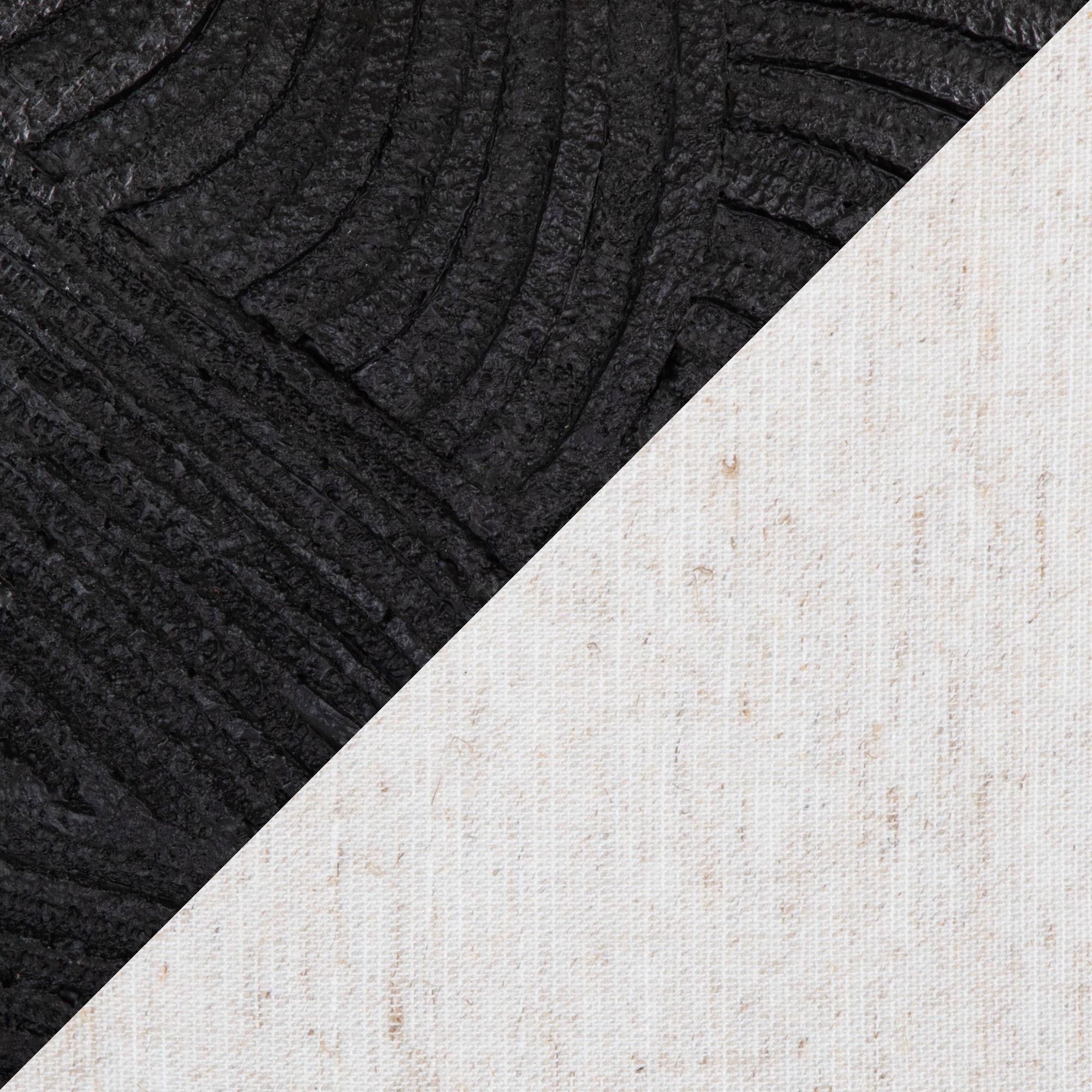 Kona 23" Polyresin Table Lamp - Set of 2: Matte Black Polyresin, Modern Brass, Natural Linen - Decor Addict, LLC