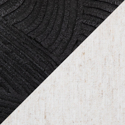 Kona 23" Polyresin Table Lamp - Set of 2: Matte Black Polyresin, Modern Brass, Natural Linen - Decor Addict, LLC