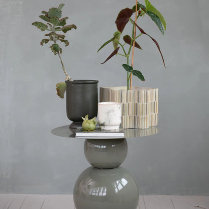 Composite Resin Planter w/ Mosaic Design