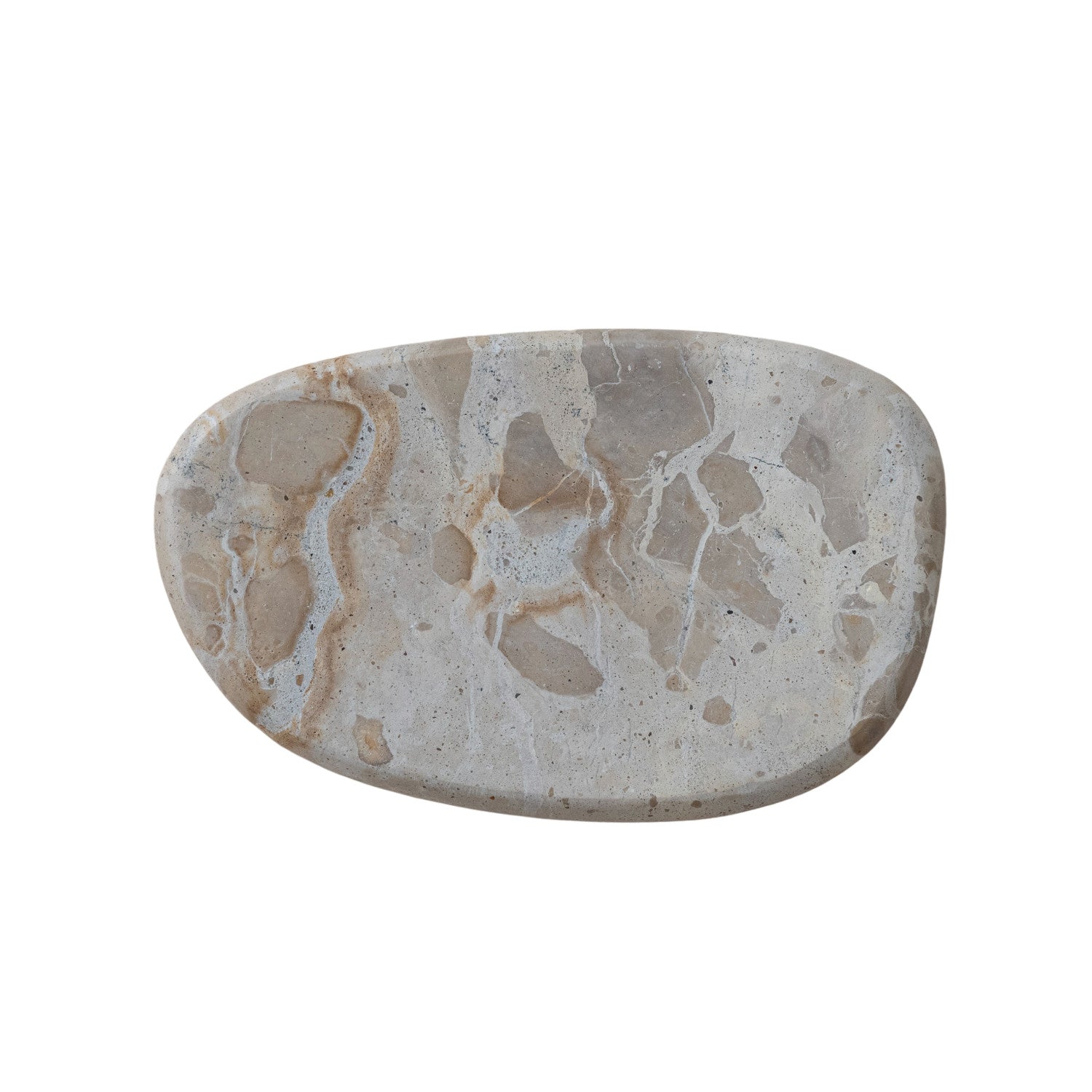 Marble Cheese/Serving Board, Buff Color (Each One Will Vary)