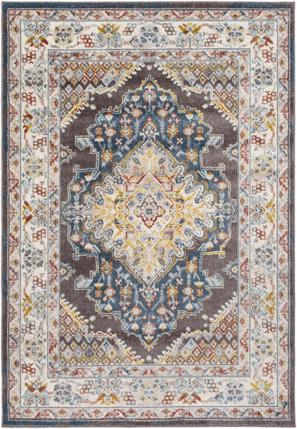 Haymond Brown Medallion Area Rug - Decor Addict, LLC