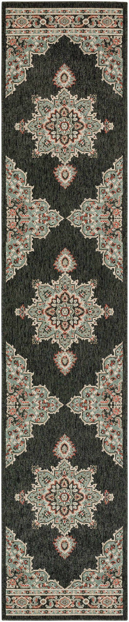 Roseglen Brown Medallion Area Rug - Decor Addict, LLC