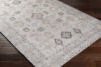 Beige Beckett Vintage Washable Area Rug - Decor Addict, LLC
