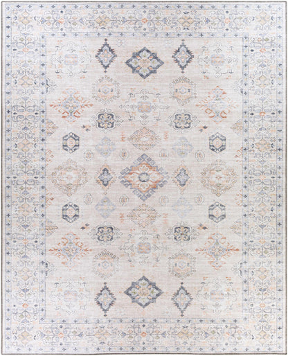 Beige Beckett Vintage Washable Area Rug - Decor Addict, LLC