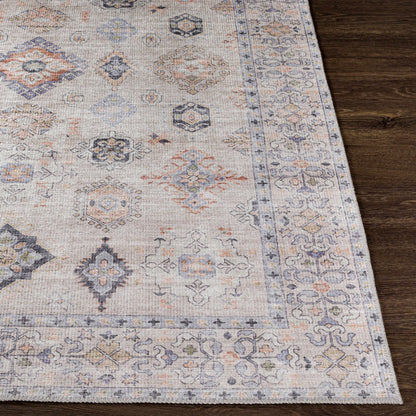 Beige Beckett Vintage Washable Area Rug - Decor Addict, LLC